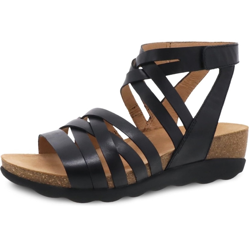 Dansko Mirabella Cork Wedge Gladiator Sandals